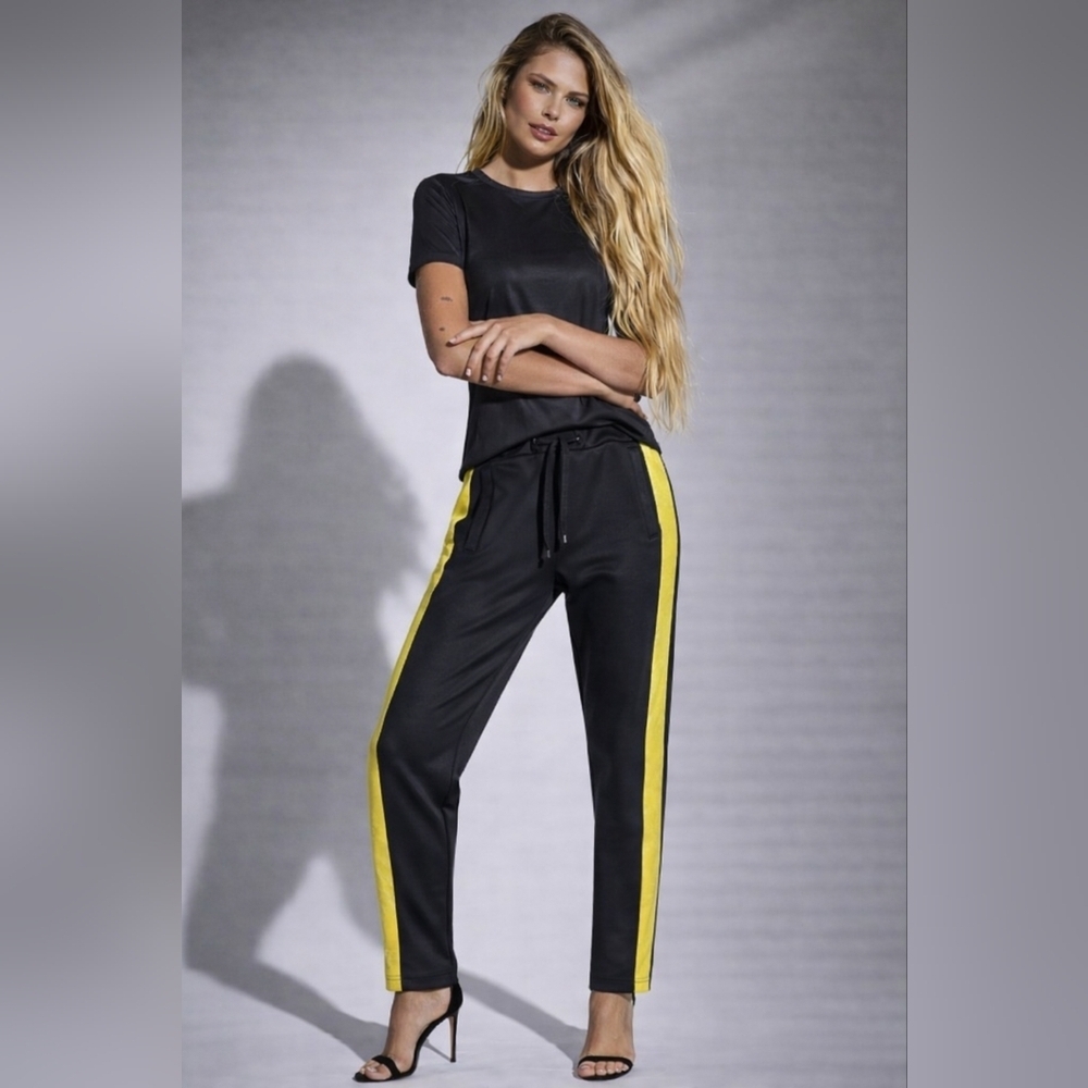 Koral Gold  Contrast Sweatpants